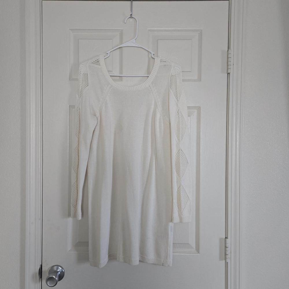 Volcom Cream Knit Sweater